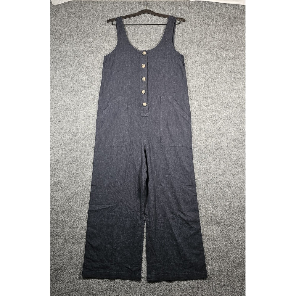 Marine Layer Women's Sydney Beach Jumpsuit Size Small India Ink